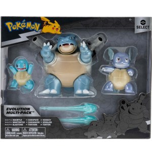Pokemon Evolution Multipack Squirtle Wartortle Blastoise box